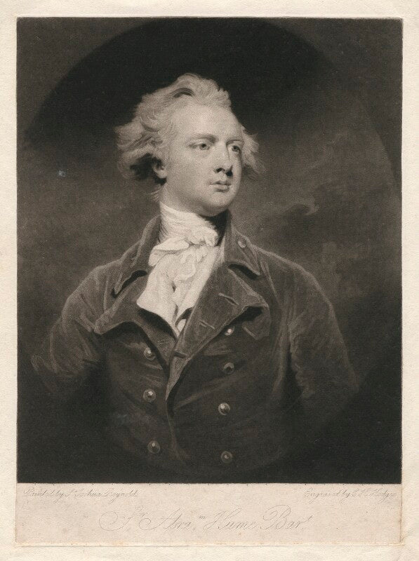 Sir abraham hume, 2nd bt npg d3122