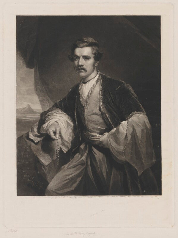 Sir austen henry layard npg d37226