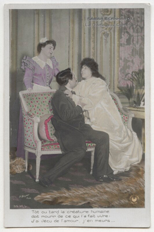 Sarah bernhardt in 'la dame aux camélias' npg x138182