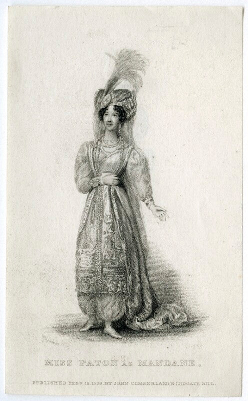 Mary ann paton (mrs wood) as mandane npg d38566