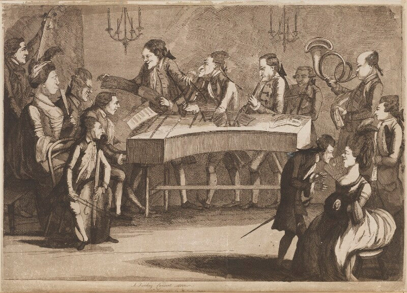 'a sunday concert' npg d14563