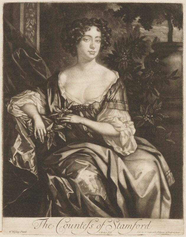 Elizabeth grey (née harvey), countess of stamford npg d41849