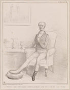 Sir Francis Burdett, 5th Bt ('A Fine Old English Gentleman, One of the Olden Time') NPG D41415