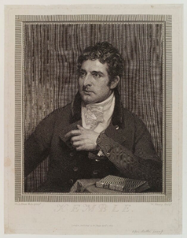 John philip kemble npg d19330