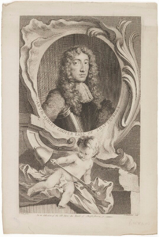 Anthony ashley cooper, 1st earl of shaftesbury npg d40657