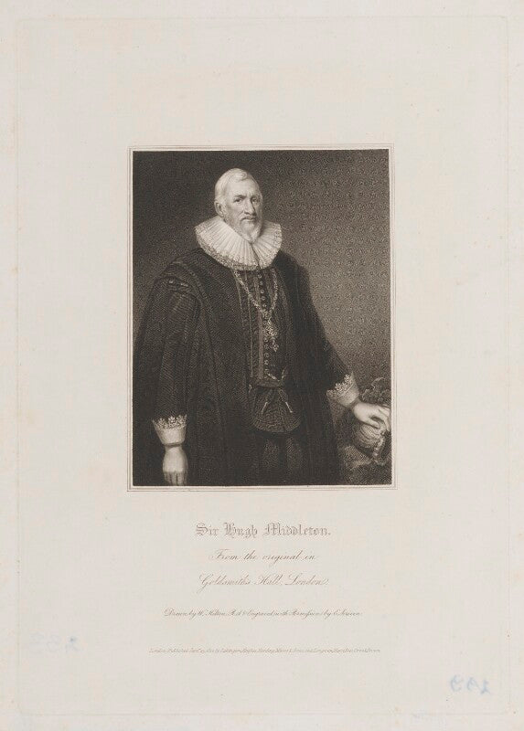 Sir hugh myddelton, 1st bt npg d39140