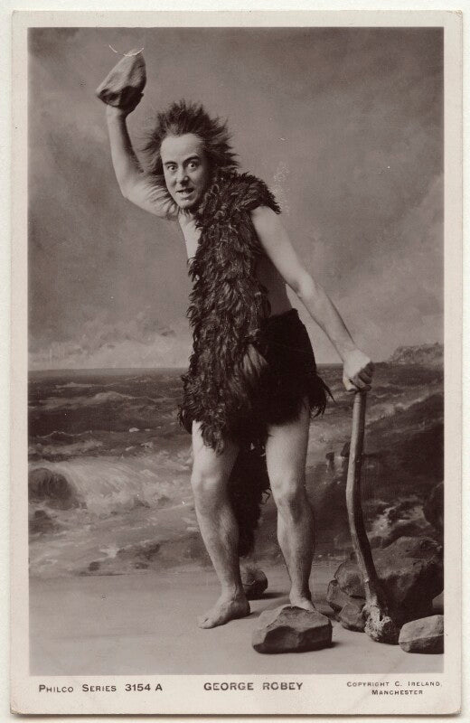 George robey as robinson crusoe npg x160574