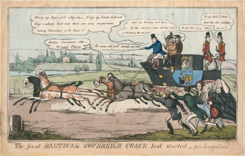 The first nautical sovereign coach, just started npg d48831