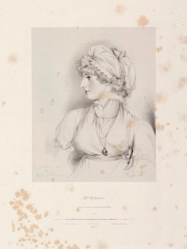 Sarah siddons (née kemble) npg d21817