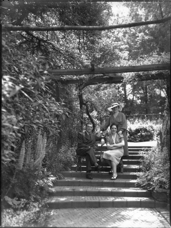 Rose isabel (née campbell), lady taylor; sir ernest augustus taylor npg x37154