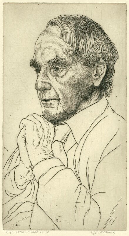 Henry moore npg d37804
