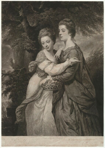 'Miss Crusses' (Elizabeth Hinchliffe (née Crewe); Emma Crewe) NPG D35859