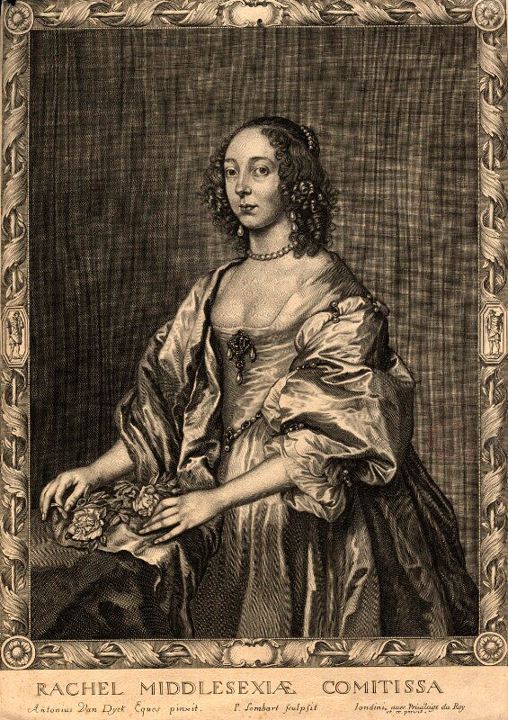 Rachael cranfield (née fane), countess of middlesex npg d10940