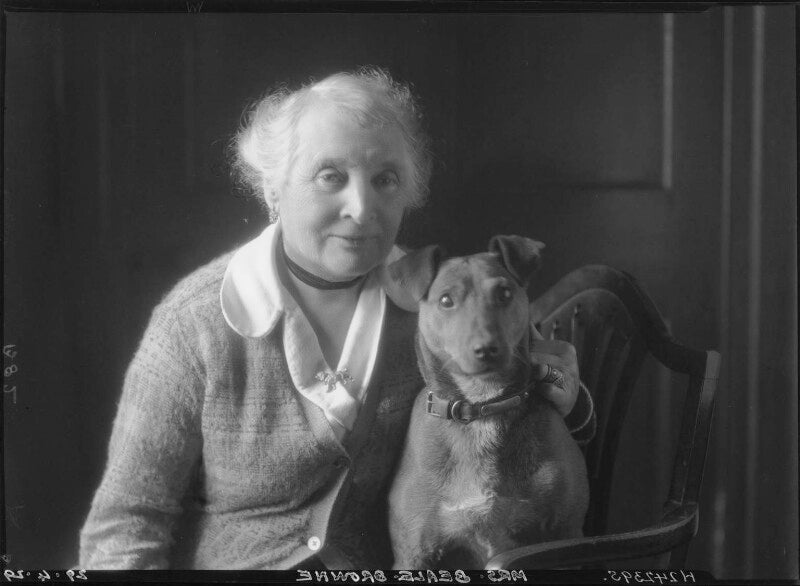 Ellen beale browne (née coxwell rogers) npg x47681