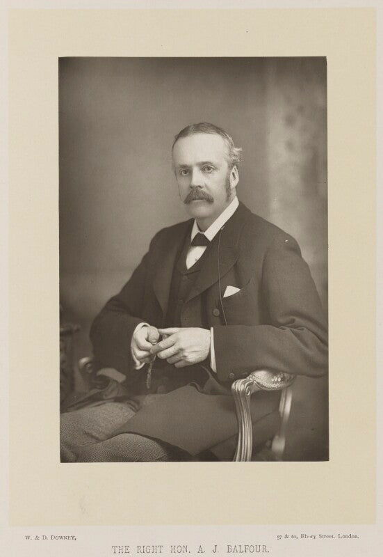 Arthur james balfour, 1st earl of balfour npg ax27926