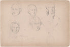Five unknown sitters NPG D23313(29)