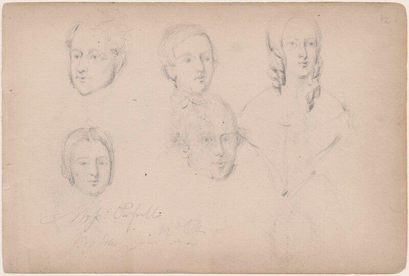 Five unknown sitters npg d23313(29)