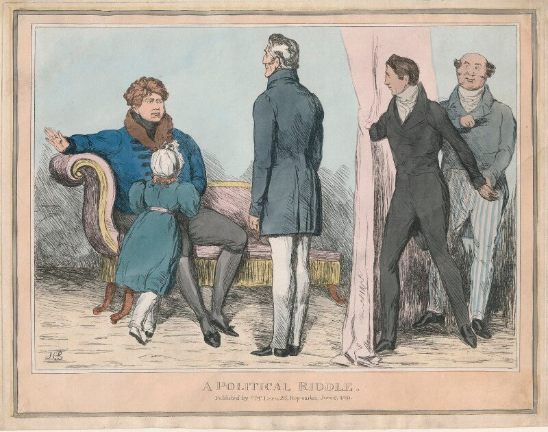 A Political Riddle Greetings Card – National Portrait Gallery Shop