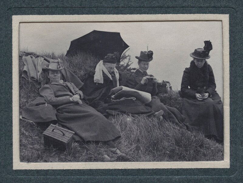 Dame emily penrose; harriette penrose (née gibbes); alice penrose; mary penrose npg x27619