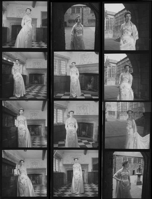 Philomena (née simmons), lady de hoghton (later adams) npg x195209