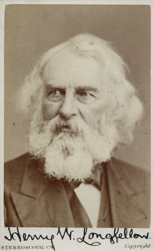 Henry wadsworth longfellow npg ax17805
