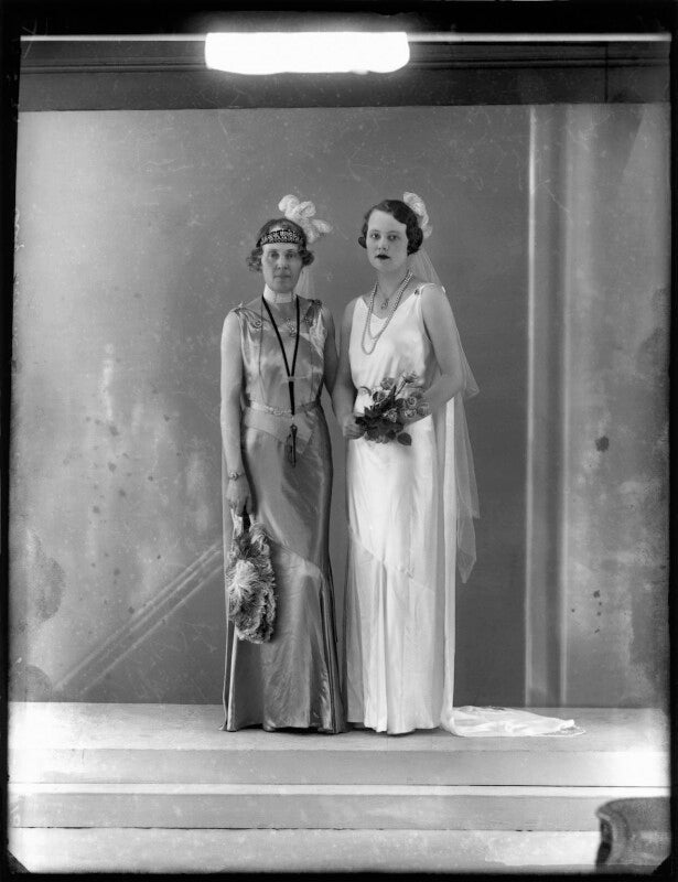 Lady victoria alexandrina villiers (née innes ker); cicely irene ('stella') courage (née villiers) npg x150872