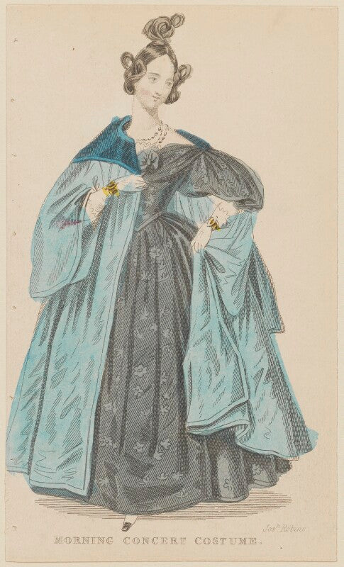 'morning concert costume', december 1836 npg d47706