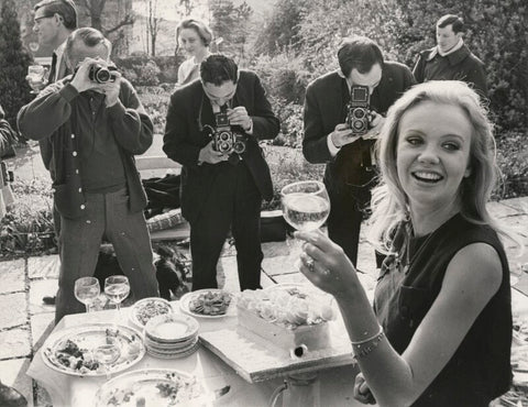 Hayley Mills celebrating her 21st birthday NPG x194469