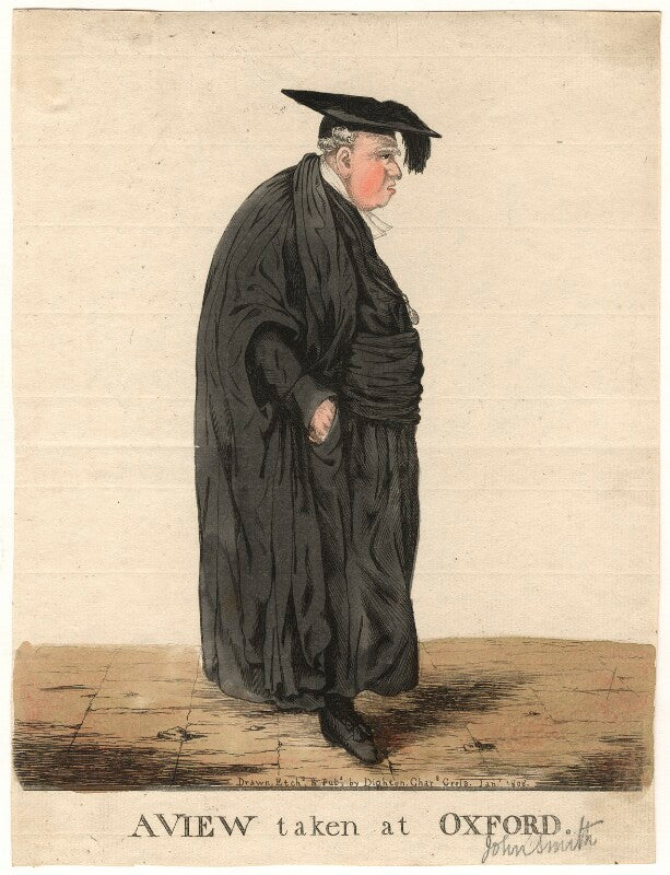John smith ('a view taken at oxford') npg d13434
