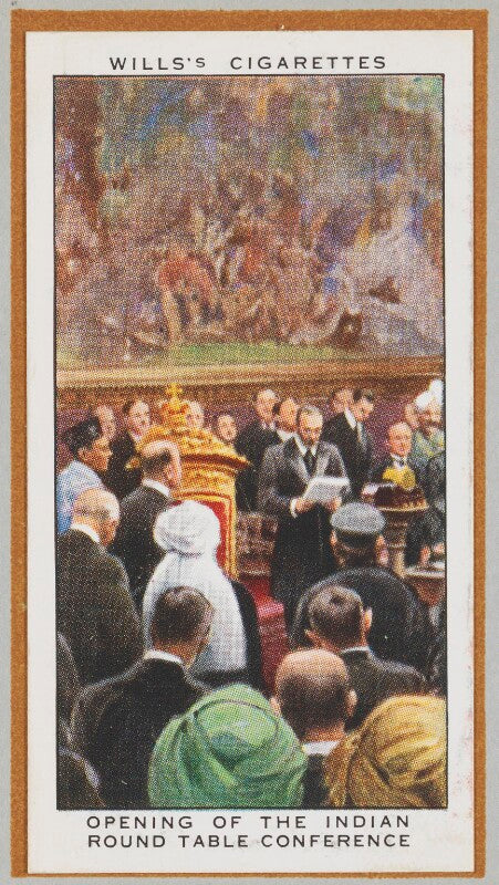 'opening of the indian round table conference' (king george v and others) npg d47249