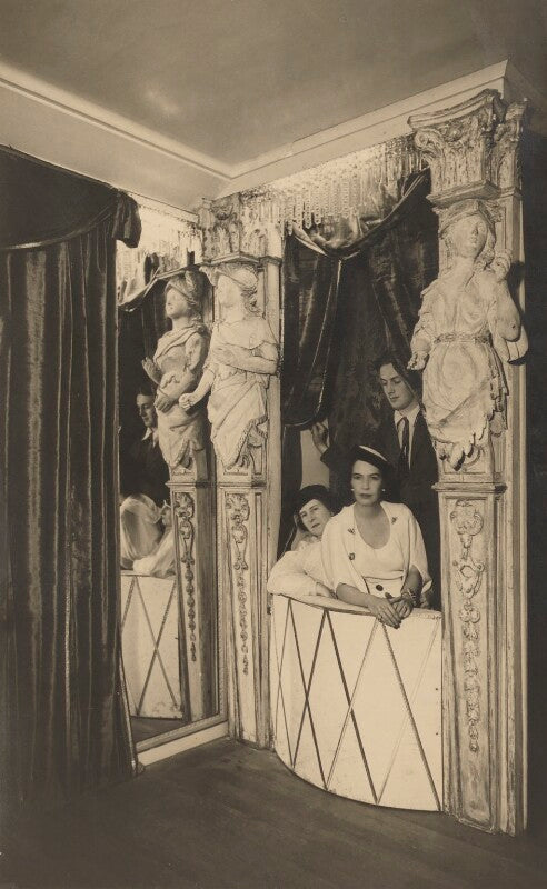 Baroness catherine d'erlanger; baba d'erlanger, princesse jean louis de faucigny lucinge; claud stephen phillimore, 4th baron phillimore npg ax136359