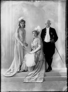 Sarah Helen (née Kendall), Lady Graham-Little; Sir Ernest Gordon Graham Graham-Little; possibly Helen Viola Graham-Little NPG x26604