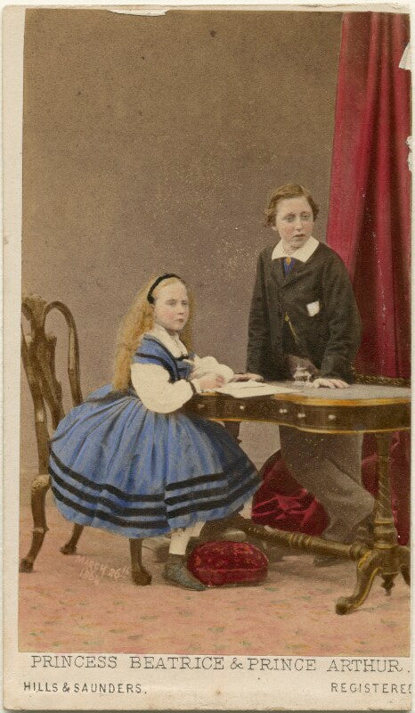 Princess beatrice of battenberg; prince arthur, 1st duke of connaught and strathearn npg ax46729