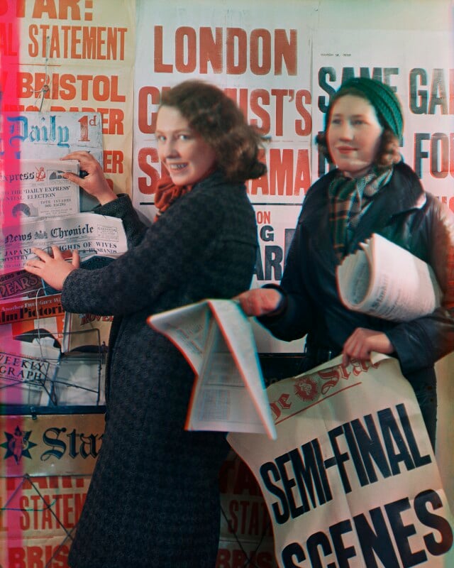 Newspaper girls, fleet street npg x220237