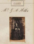 Mrs G.M. Hicks NPG Ax56819