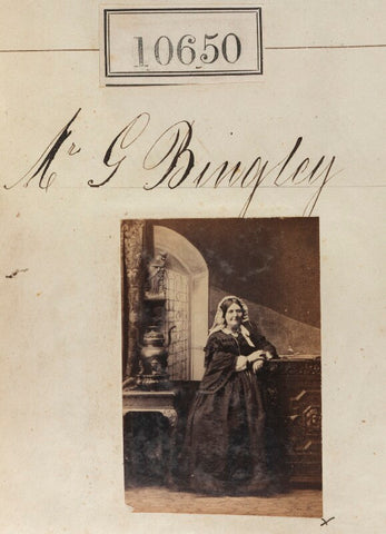 Mrs G. Bingley NPG Ax60361