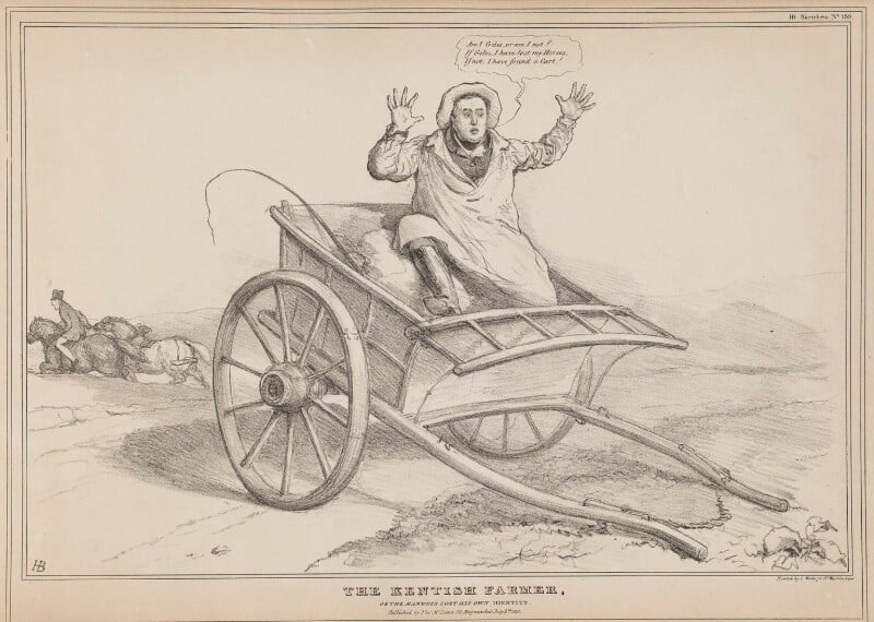 The kentish farmer, or the man wots lost his own identity npg d41074