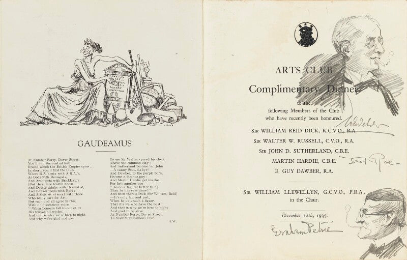 Graham petrie and an unknown man npg d43218