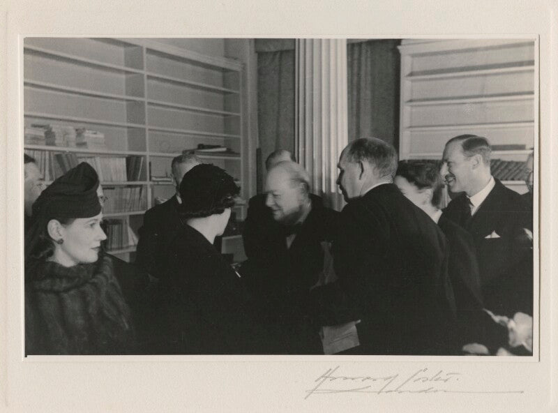 Winston churchill at the royal society of arts npg ax136855