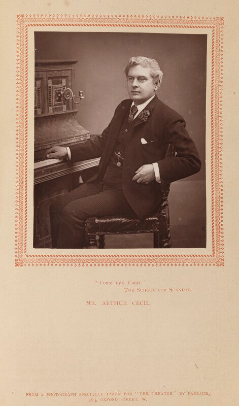 Arthur cecil (arthur cecil blunt) npg ax9296