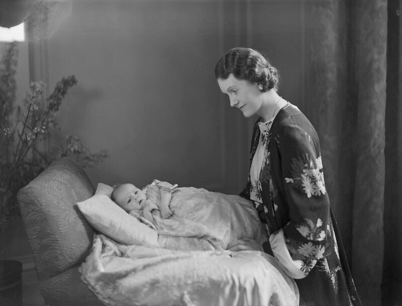 Gwendolen jane (née armstrong jones), lady buckley with her daughter jane npg x152246