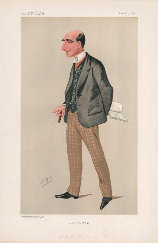Sir arthur wing pinero ('men of the day. no. 500.') npg d44532