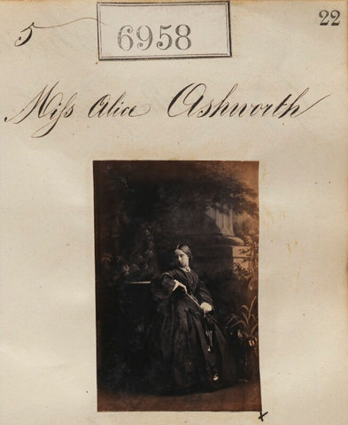 Miss Alice Ashworth NPG Ax56877