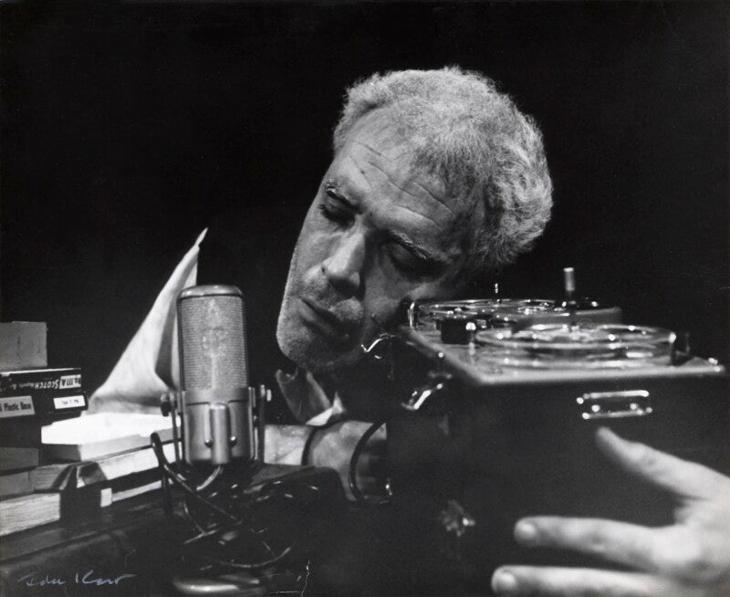 Patrick magee as krapp in 'krapp's last tape' npg x127141