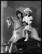 Minoru Foley (née Greenstone), Lady Foley; Adrian Gerald Foley, 8th Baron Foley NPG x123939