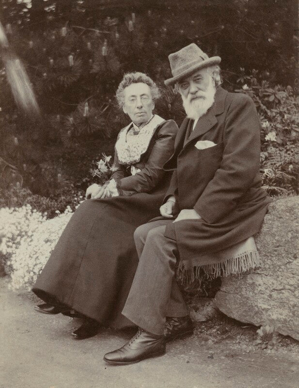 Frances rosetta legros (née hodgson); alphonse legros npg x87225