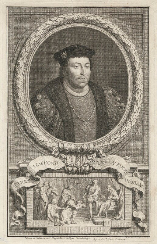 Edward stafford, 3rd duke of buckingham npg d32282