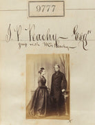 Ellen Peachey; James Pearse Peachey NPG Ax59507