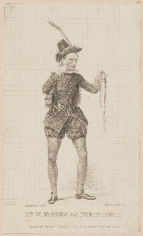 William farren as periwinkle npg d38557