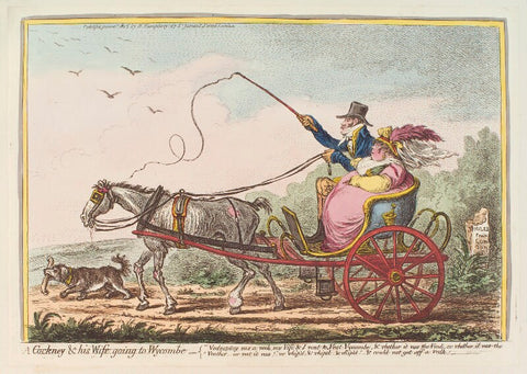 'A cockney & his wife going to Wycombe -' NPG D12845